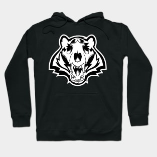 Bengals Skull - WHITE Hoodie